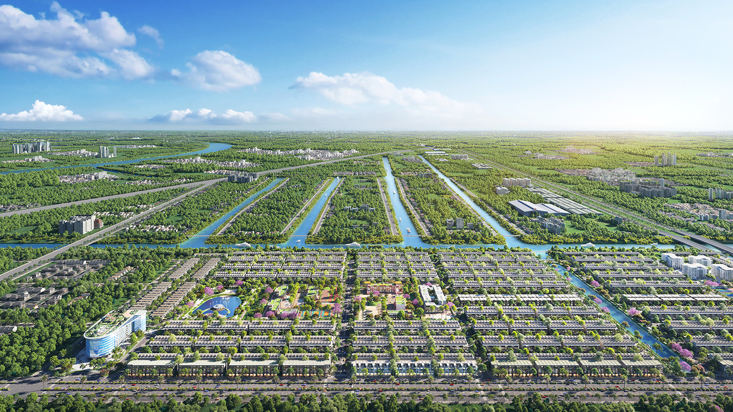 Quy mô khu đô thị Dragon Eden Long An